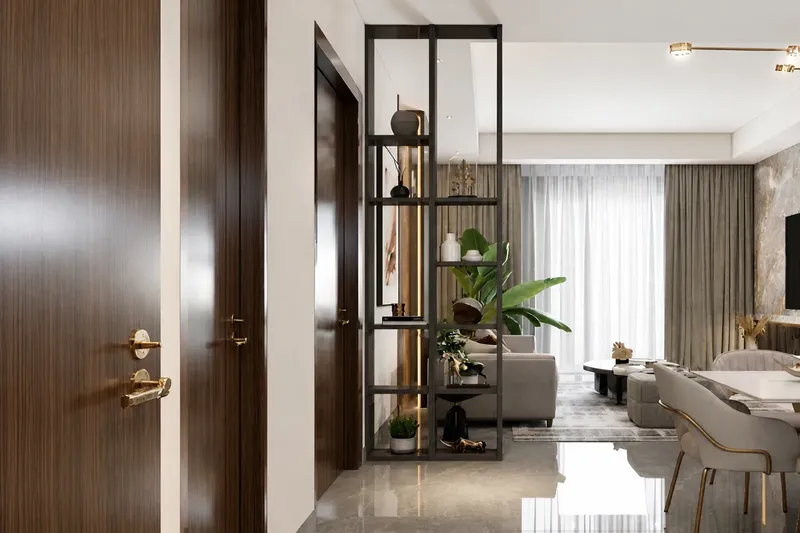 Interior at Lincoln Star Residence 2 in Dubai South Dubai