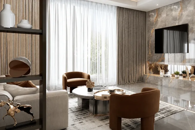 Interior at Lincoln Star Residence 2 in Dubai South Dubai