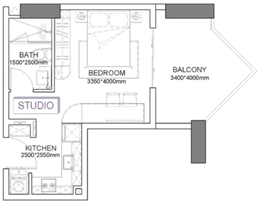 Lion Stone Properties Listone Residence floor plan