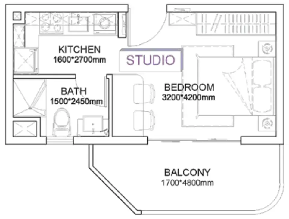 Lion Stone Properties Listone Residence floor plan