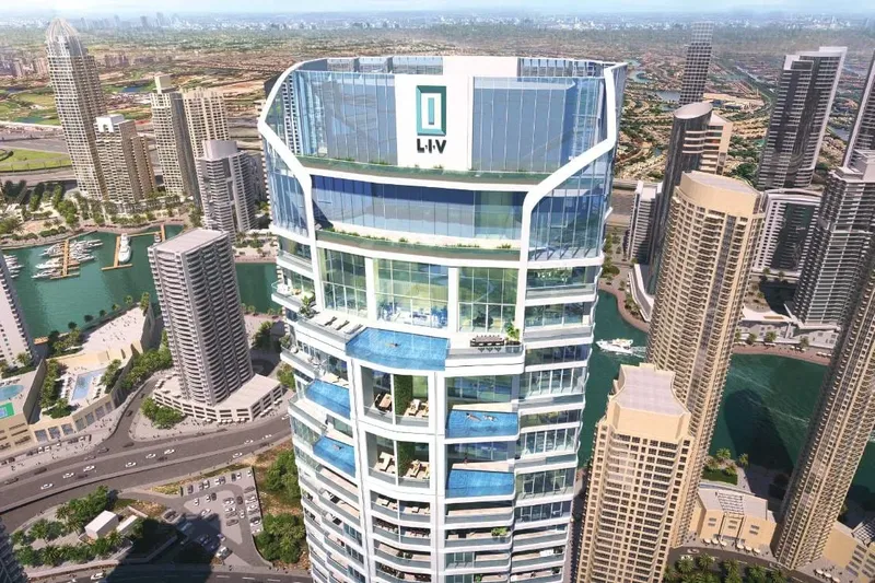 Exterior at LIV Lux in Jumeirah Beach Residence (JBR) Dubai