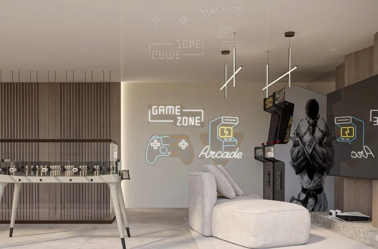 Arcade Room amenity image at Lucky Oasis Residence