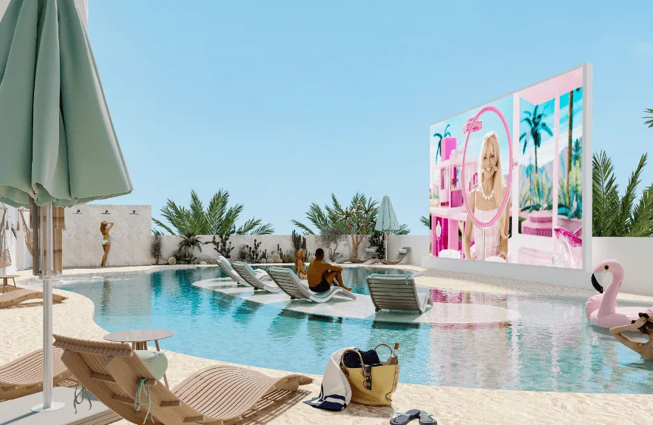 Cinema amenity image at Lucky Oasis Residence