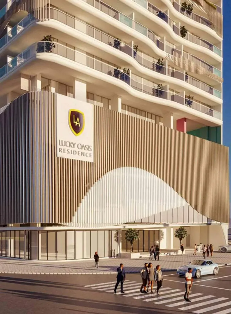 Exterior at Lucky Oasis Residence in JVC (Jumeirah Village Circle) Dubai