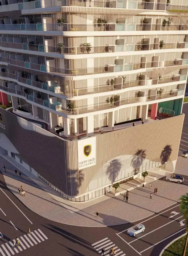 Exterior at Lucky Oasis Residence in JVC (Jumeirah Village Circle) Dubai