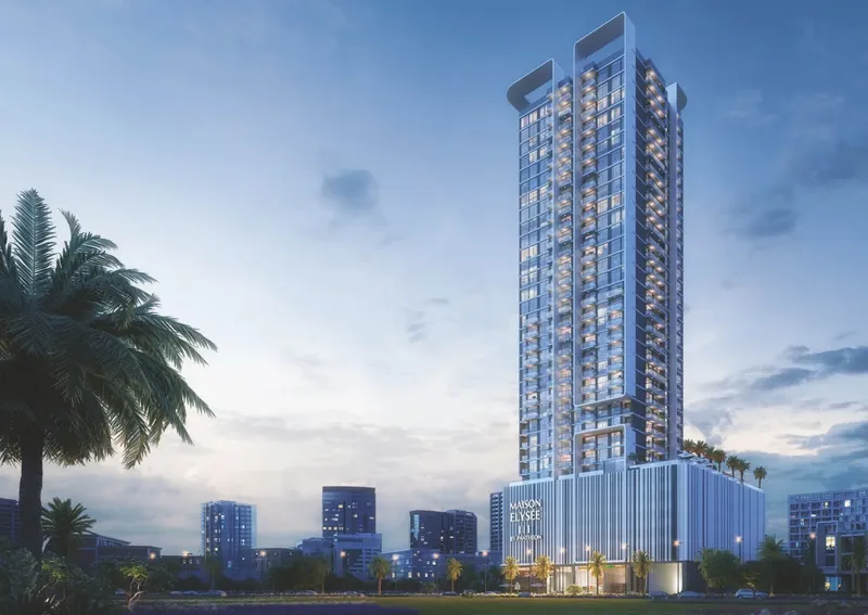 Exterior at Maison Elysee III in JVC (Jumeirah Village Circle) Dubai