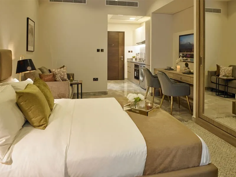 Interior at Majestique Residence 1 in Dubai South Dubai