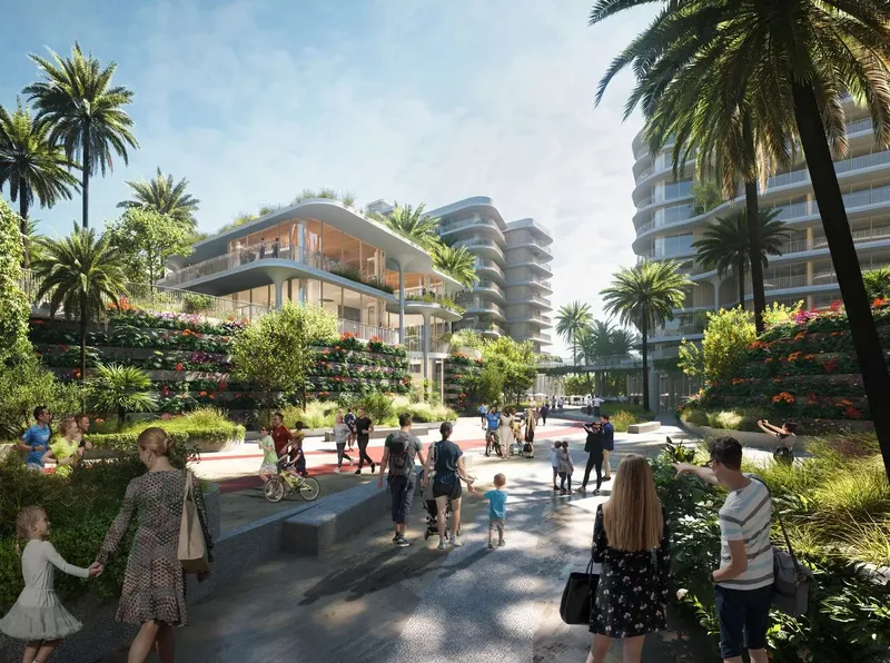 Exterior at Mamsha Gardens in Al Saadiyat island Abu Dhabi