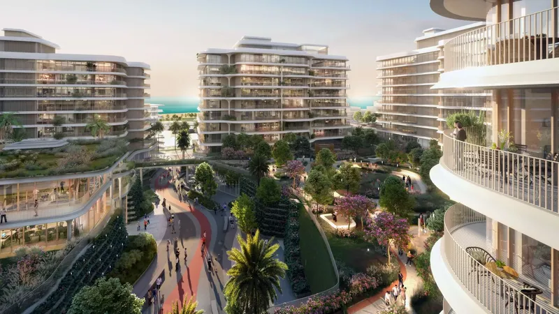 Exterior at Mamsha Gardens in Al Saadiyat island Abu Dhabi