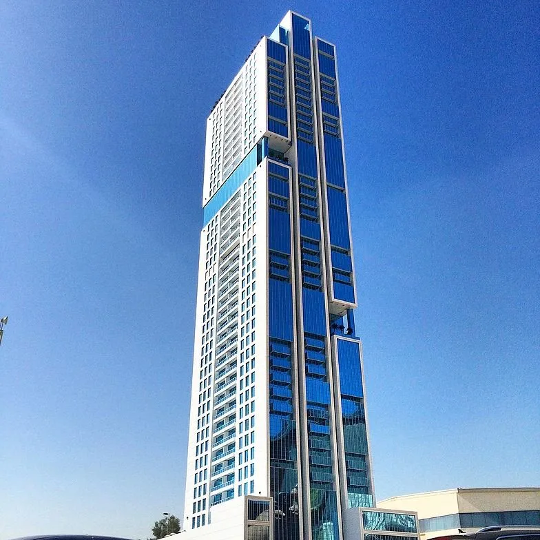 Exterior at Marina Arcade Tower in Dubai Marina Dubai