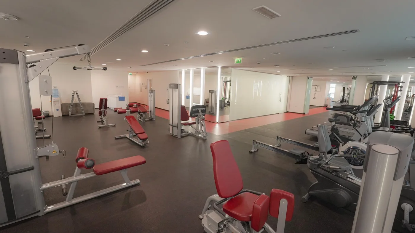 Fully Equipped Gym amenity image at Marina Arcade Tower