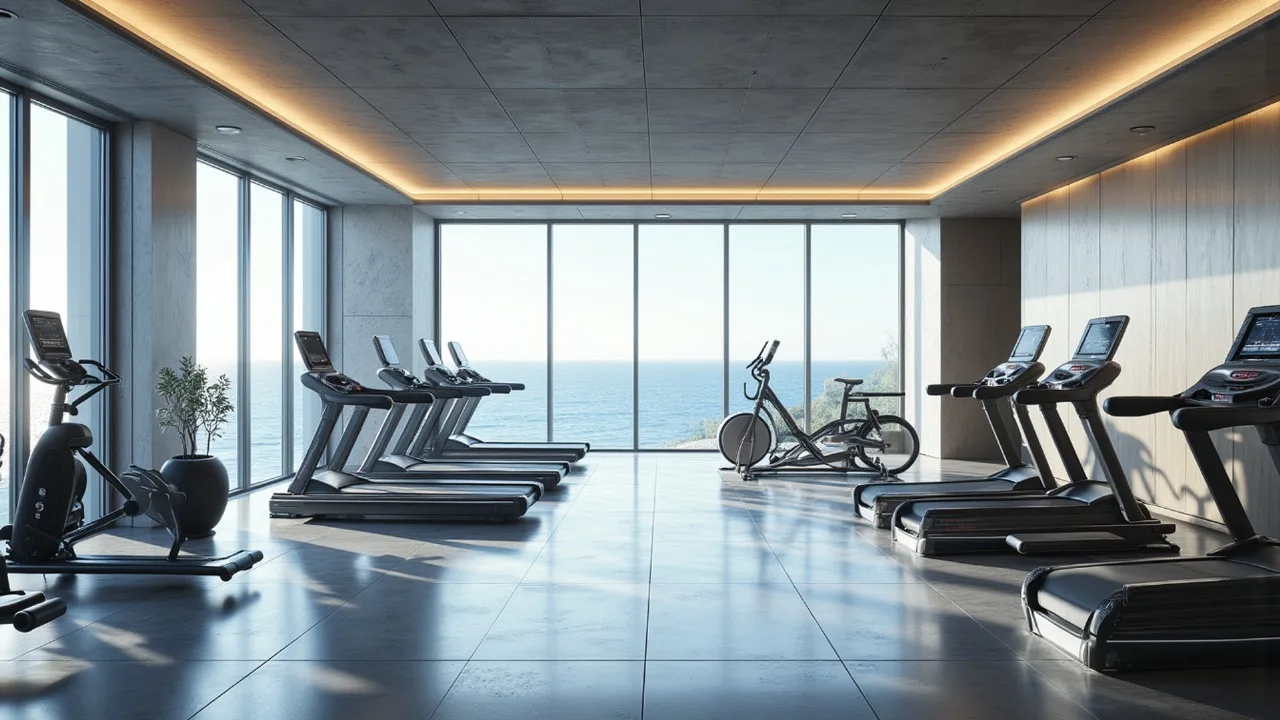 Gymnasium amenity image at Marlin 2