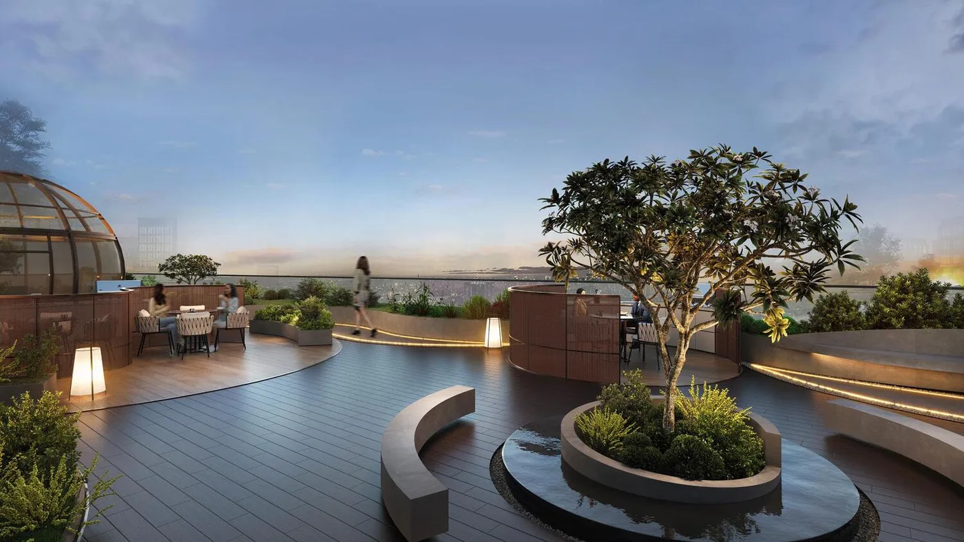 Bbq Area amenity image at Marquis One