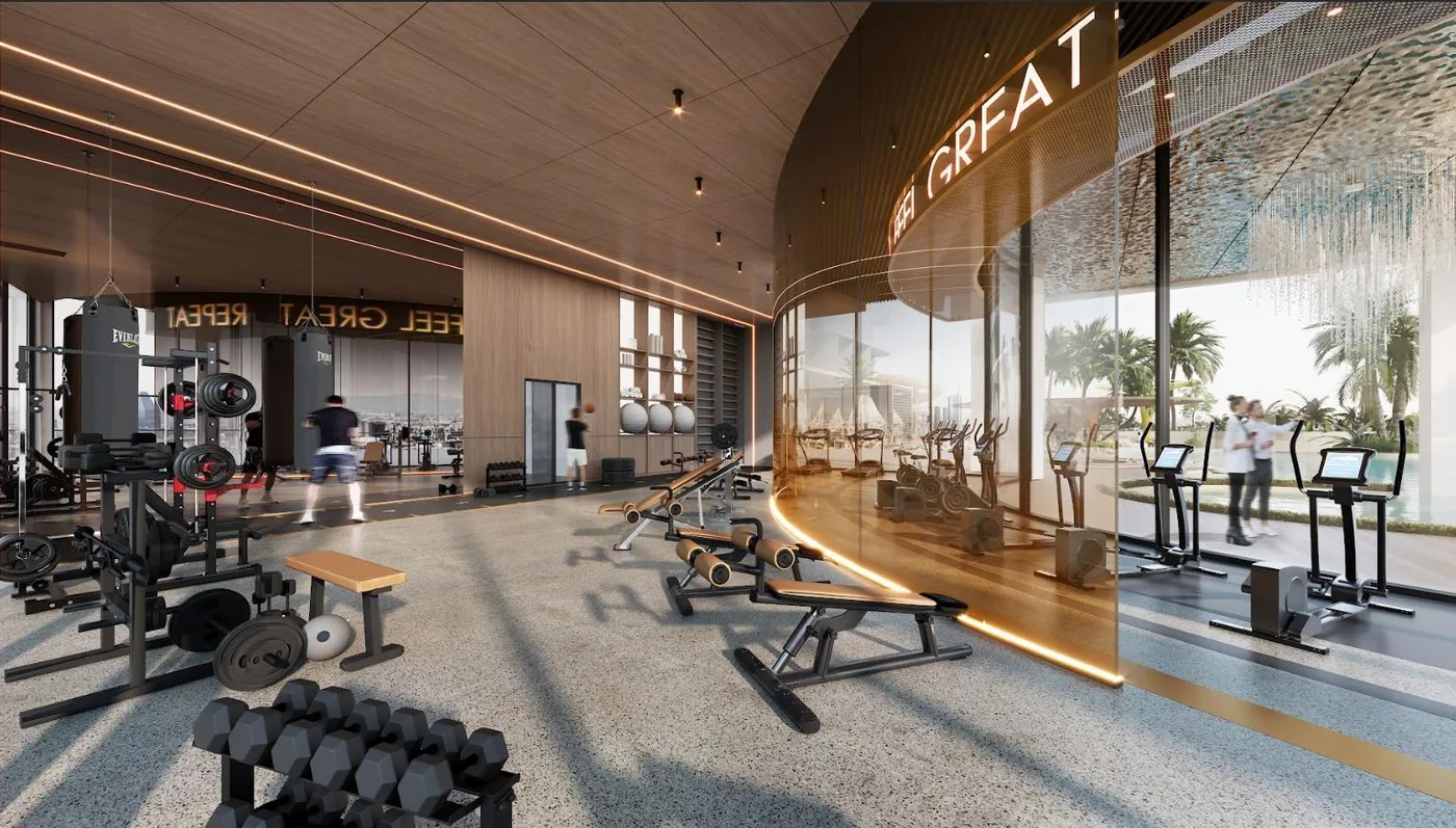 Gym amenity image at Marquis One