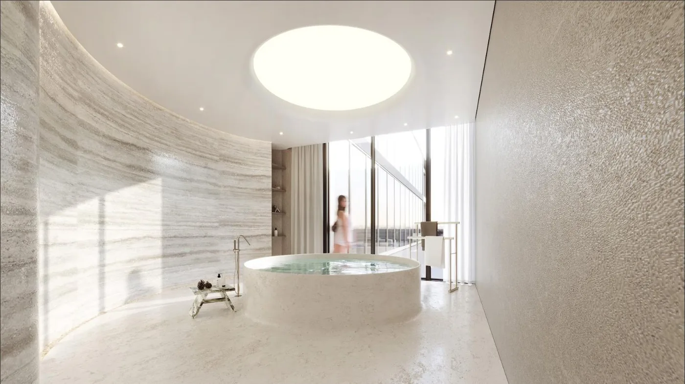 Wellness Jacuzzi amenity image at Marquis One