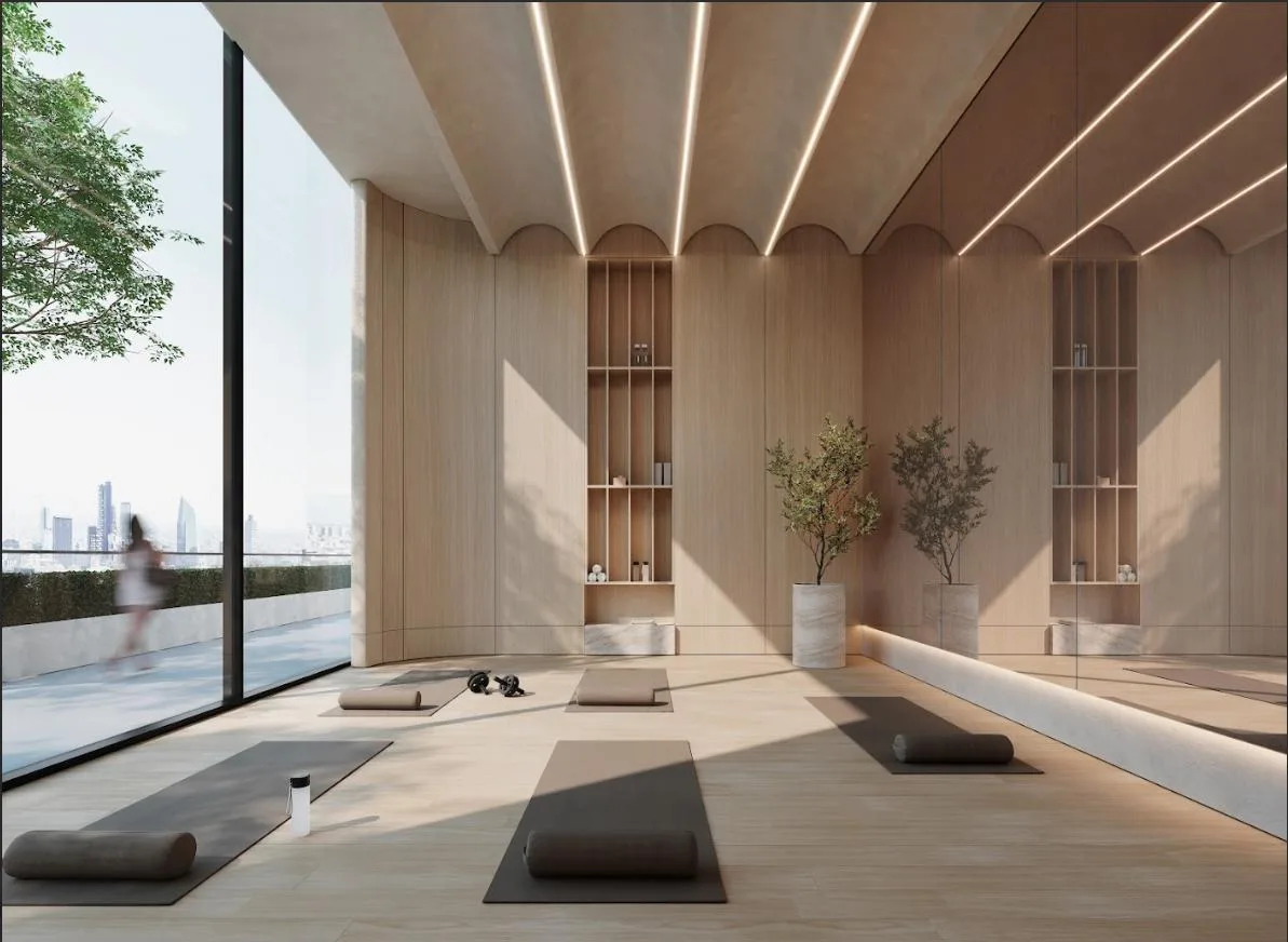 Yoga Area amenity image at Marquis One