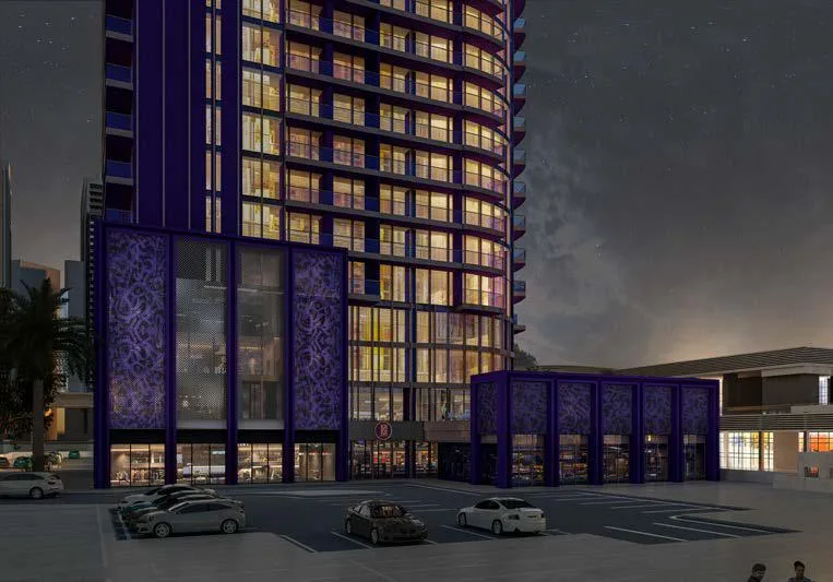Exterior at MBL Signature in JLT (Jumeirah Lake Towers) Dubai