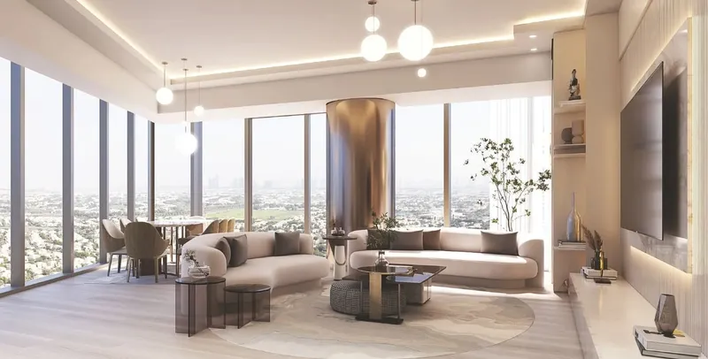 Interior at Me Do Re 2 in JLT (Jumeirah Lake Towers)