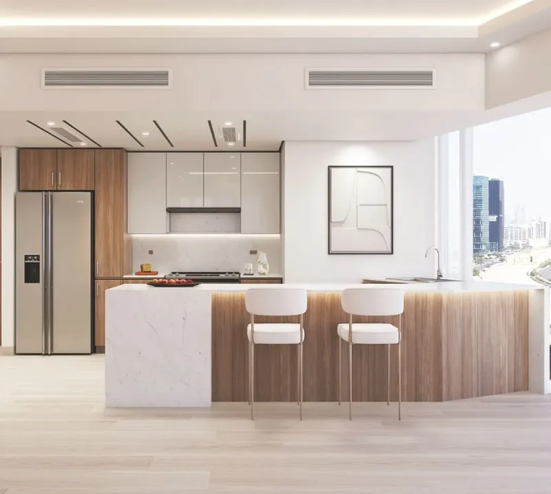 Interior at Me Do Re 2 in JLT (Jumeirah Lake Towers)