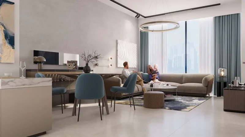 Interior at Millenium Talia Residences in Al Furjan Dubai