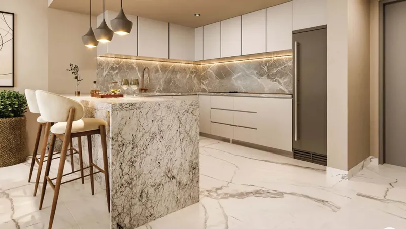 Interior at Milos in Dubailand Residence Complex Dubai