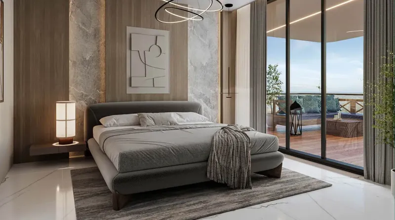 Interior at Milos in Dubailand Residence Complex Dubai