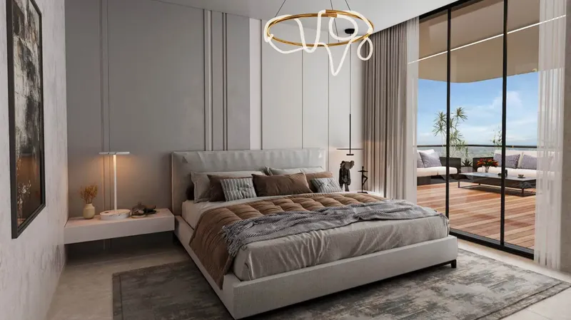 Interior at Milos in Dubailand Residence Complex Dubai