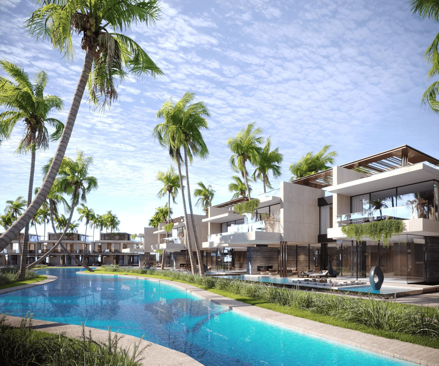 Private Lagoon amenity image at Mira Villas by Bentley Home