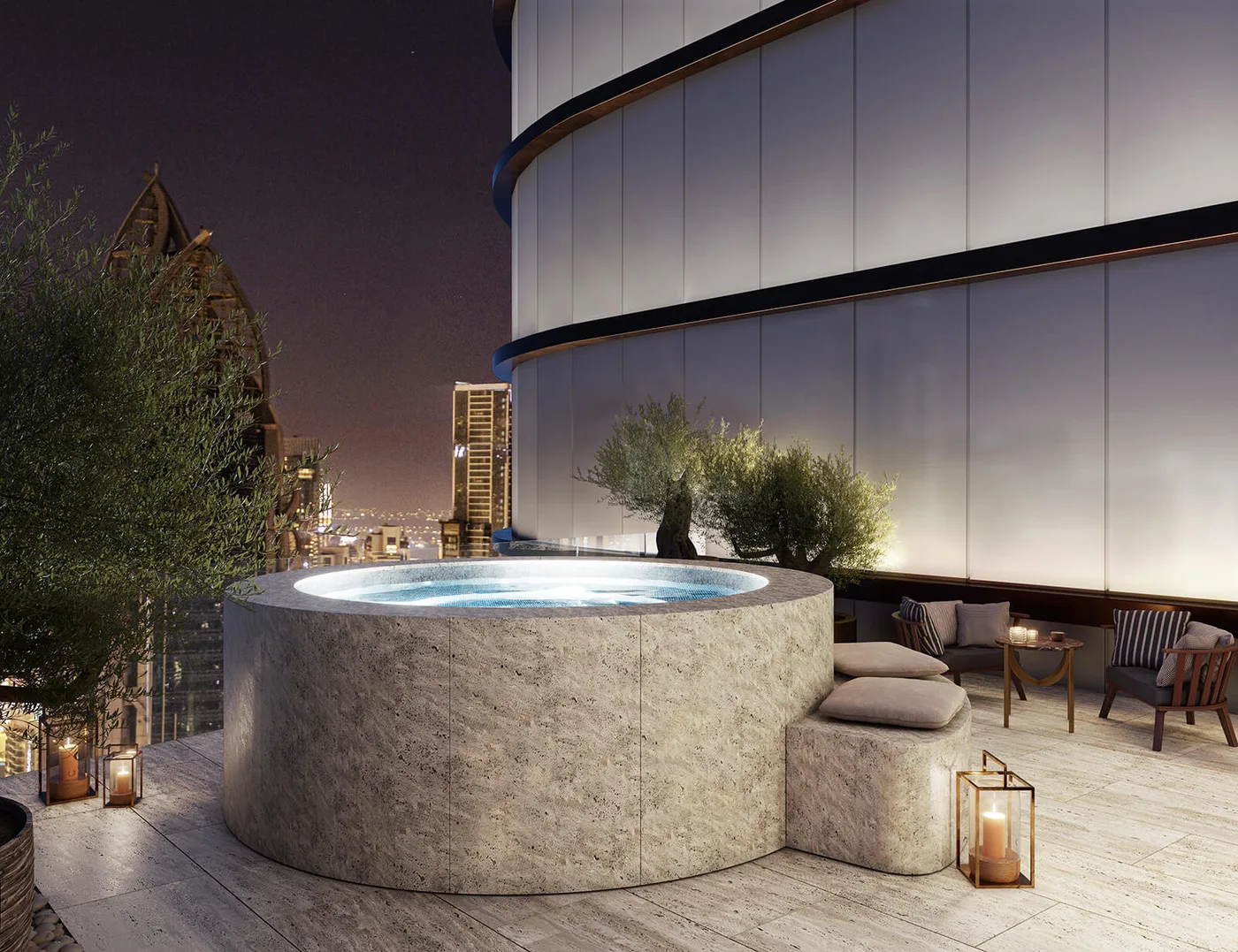 Sauna & Steam, Ice Bath, Treatment Room amenity image at Mr. C Residences Downtown