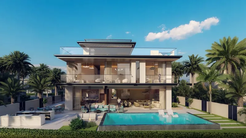 Exterior at Nineteen Riviera Lagoon in MBR District 11 (Meydan South)