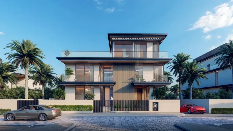 Exterior at Nineteen Riviera Lagoon in MBR District 11 (Meydan South)