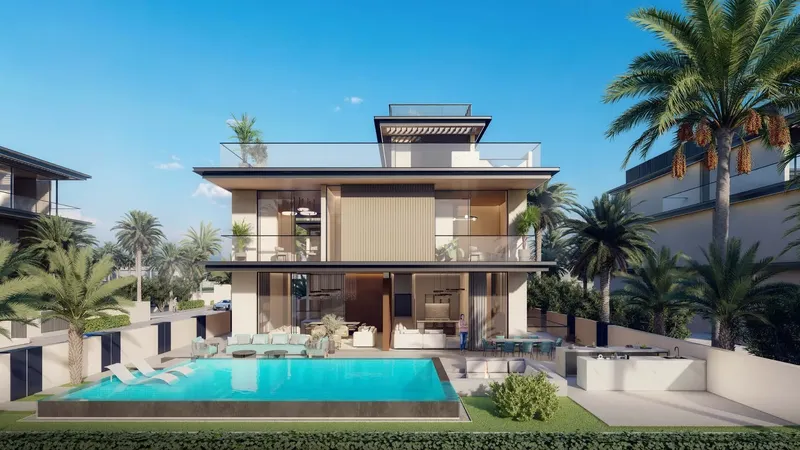 Exterior at Nineteen Riviera Lagoon in MBR District 11 (Meydan South)