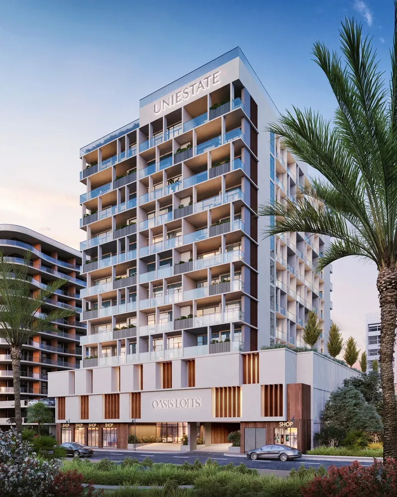 Exterior at Oasis Lofts in Dubai Silicon Oasis Dubai