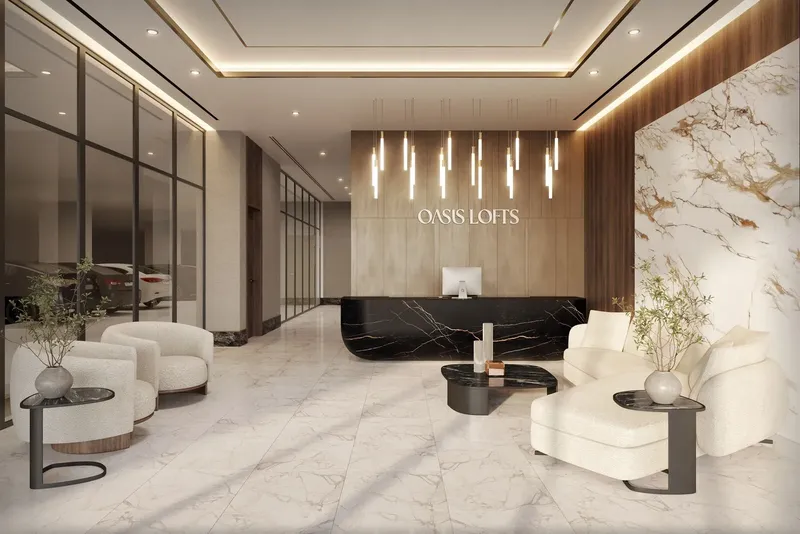 Lobby at Oasis Lofts in Dubai Silicon Oasis Dubai