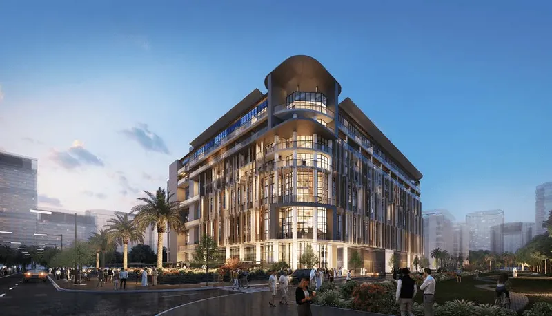 Exterior at Oasis Two in Masdar City Abu Dhabi