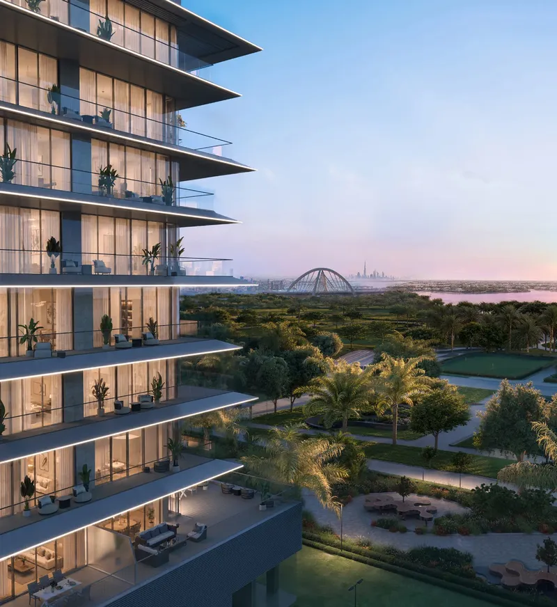 Exterior at Oceara Park View Residences Phase 1 in Dubai Islands Dubai