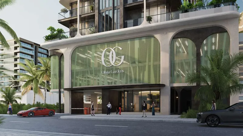 Exterior at Olivia Gardens in Al Satwa Dubai