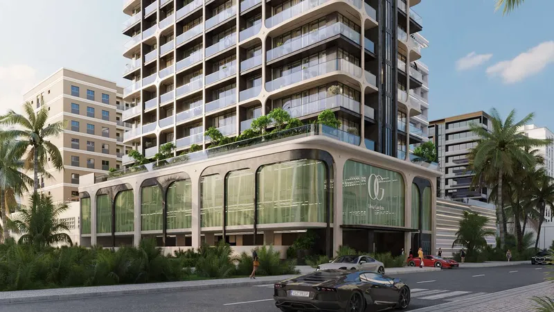 Exterior at Olivia Gardens in Al Satwa Dubai