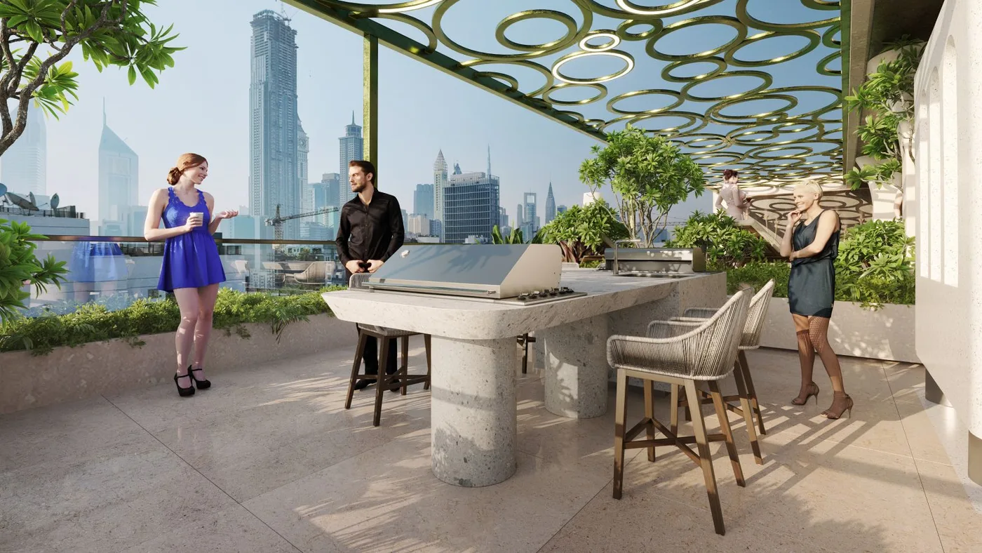 Bbq Area amenity image at Olivia Gardens