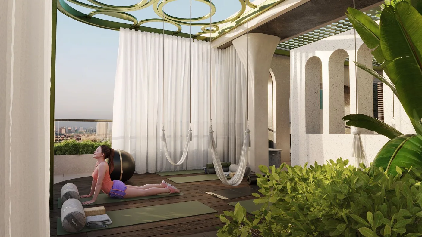 Yoga And Pilates Area amenity image at Olivia Gardens