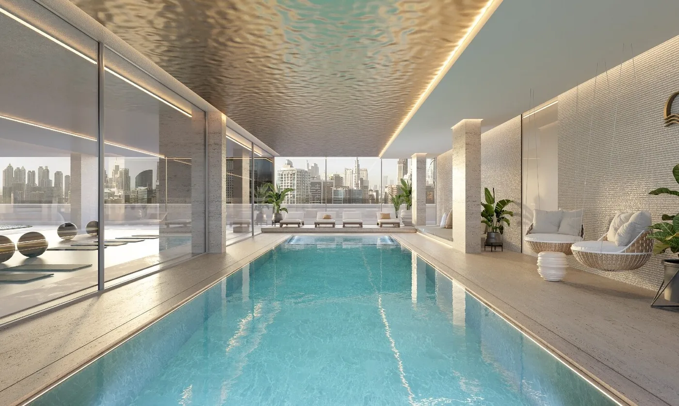 Indoor Swimming Pool amenity image at Onda by Kasco