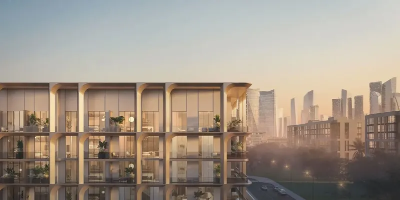 Exterior at One Beverly in Arjan Dubai