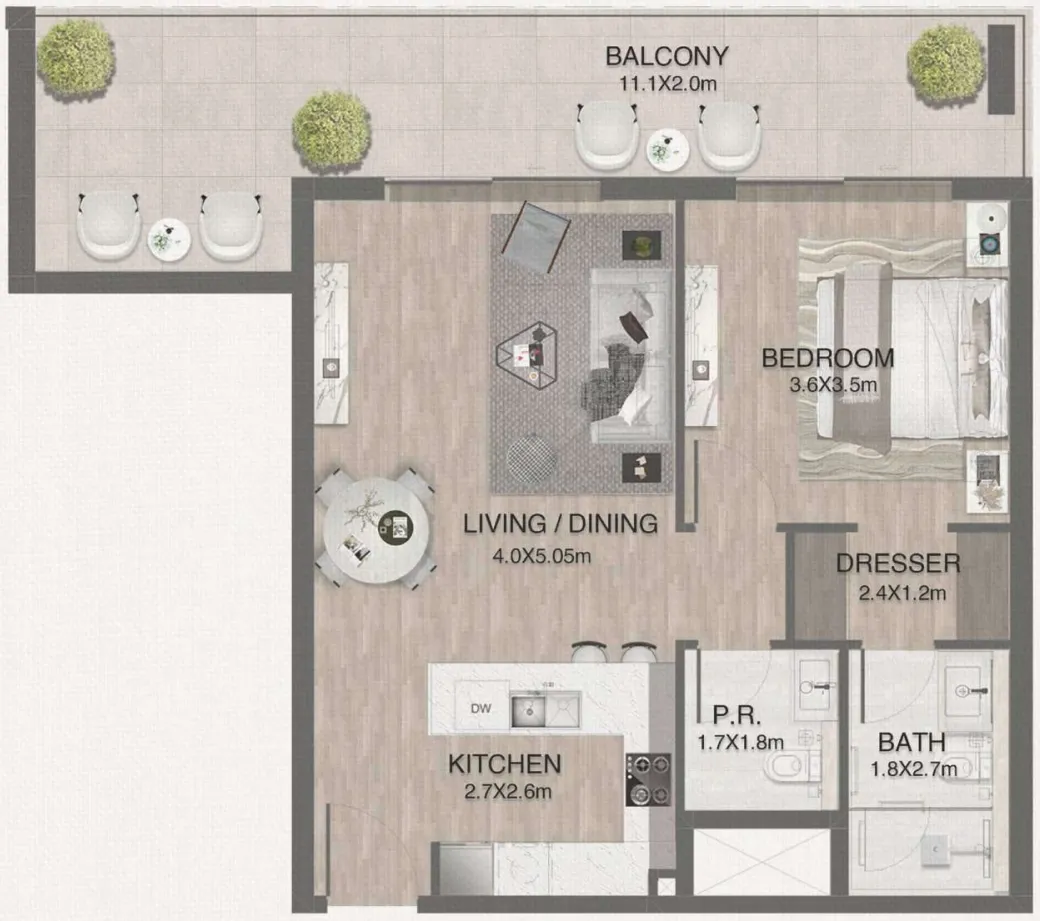 Nine Developments One by Nine floor plan