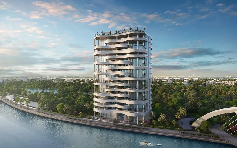 Exterior at One Canal Residences in Safa Park