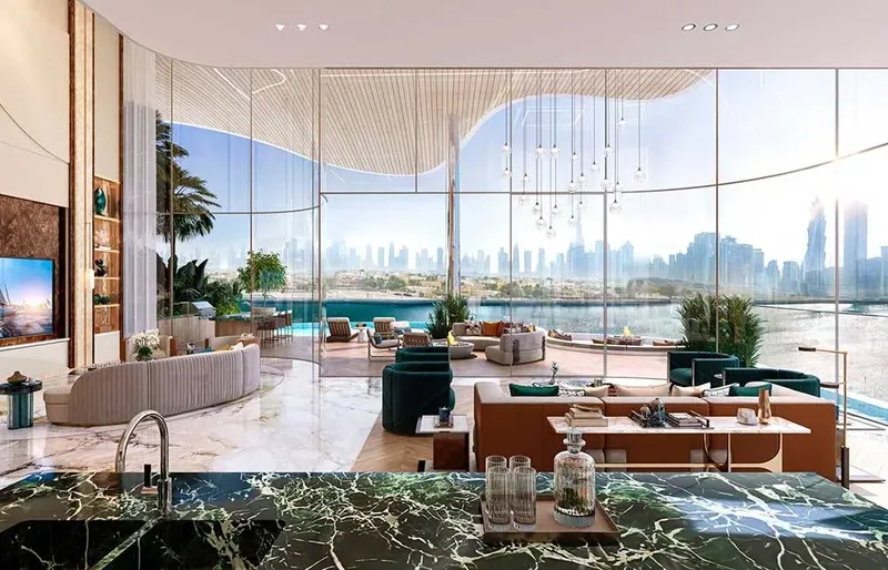 Interior at One Canal Residences in Safa Park