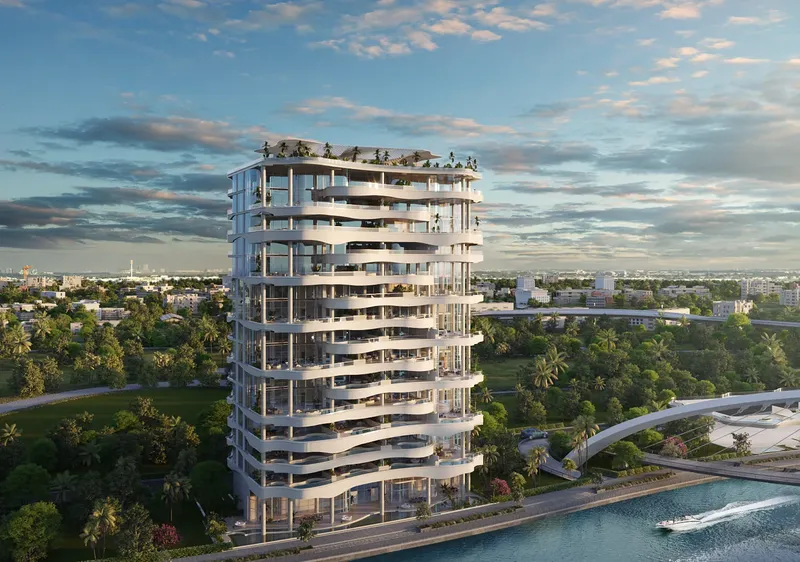 Exterior at One Canal Residences in Safa Park