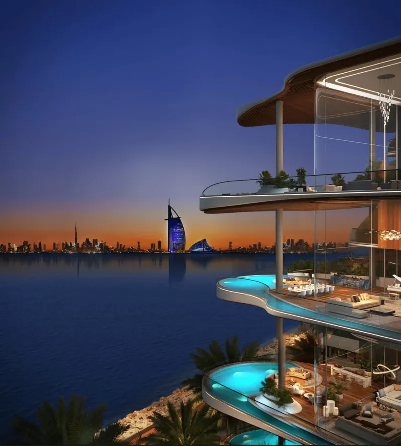 Exterior at One Crescent Palm in Palm Jumeirah Dubai