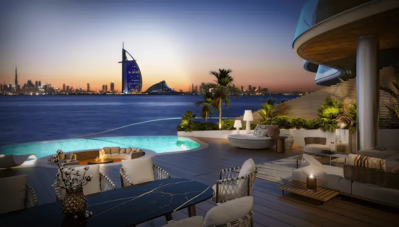 Exterior at One Crescent Palm in Palm Jumeirah Dubai