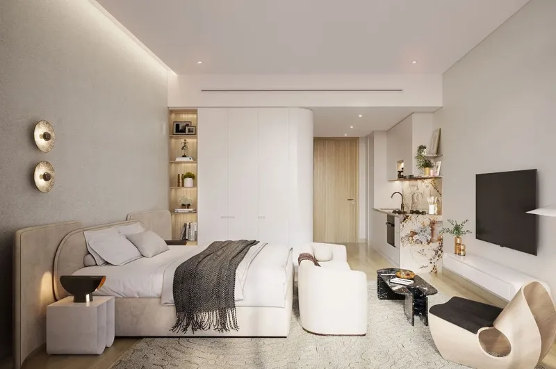 Interior at One Residence in Downtown Dubai