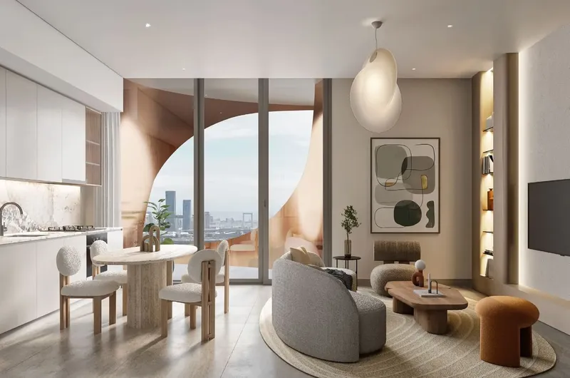 Interior at One Residence in Downtown Dubai